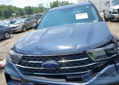 2021 Ford Explorer Xlt из США, поврежденный, VIN 1FMSK8DH1MGA58449